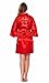 Rhinestone Mother of The Bride Robe for Women Women's Satin Kimonoe for Bridesmaid and Bride Wedding Party