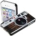 Bild: YAYAGO Retro Back Cover Kamera Design f�r Apple iPhone 4 / 4s Tasche Case H�lle braun inkl. dem Original YAYAGO Clean-Pad