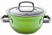 Silit 2-1/2-Quart Cook N Serve with Lid, Lemon Green
