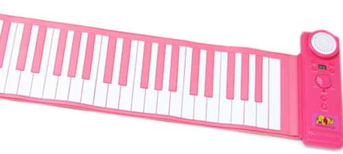 Cover image : 盛商実業 プーさんロールアップピアノ ピンク 49鍵盤100音色 高音質薄型 16373