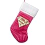 Kurt Adler SU7901 Super Girl Applique Stocking, 19-Inch