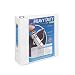 Avery Heavy-Duty View Binder with 4 Inch  One Touch EZD Ring, White, 1 Binder (79704)