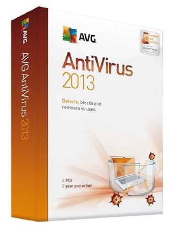 AVG Anti Virus 2013: 2 User - 2 Year License (PC)