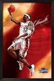 Cleveland Cavaliers- Larry Hughes Framed Framed Art Poster Print, 24x36