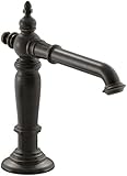 KOHLER K-72760-2BZ Artifacts Bathroom sink spout with Column design, Less Handles, Oil-Rubbed Bronze
