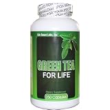 Green Tea For Life 500 MG 250 capsules Energy Antioxidants ~ Green Tea for Life