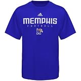 Memphis Tigers Tee Shirts : adidas Memphis Tigers Royal Blue Sideline Tee Shirts