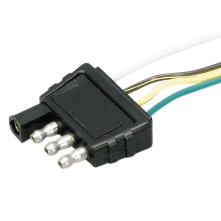 4-Pole Trailer Connector with 12 leads