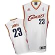 LeBron James Youth Jersey: adidas White Replica #23 Cleveland Cavaliers Jersey