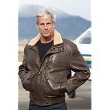 Mens Oakley Leather Jacket by Overland