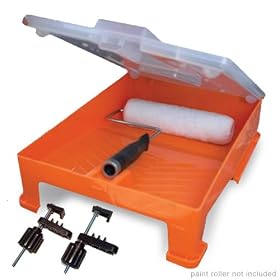SecureTray ** Multiuse Paint Tray and Tool Caddy Secures to Step Ladders **