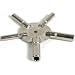 5 Bergeon Mantle Clock Keys Mainspring Winder Tools