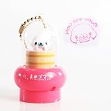 San-X Action Swinger Keychain Stamp - Mamegoma
