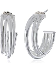 Zina Sterling Silver Wired Wrap Earrings