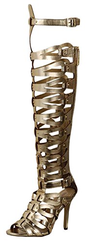 Breckelles Women's High Heel Gladiator Sandals