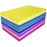 Foam-Sheets 5-1/2-Inch-by-8-1/2-Inch 50-Pack, Bright Colors