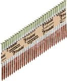 Paslode 650382 Round Head 2 3/8-Inch by .113-Inch by 30 Degree Paper Collated Hot Dipped Galvanized Framing Nail (2,000 per Box)