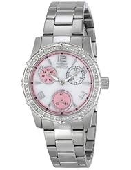 Invicta Womens 16120 Angel Analog Display Japanese Quartz Silver Watch