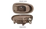 Depo 321-50002-084 Hyundai Elantra Front/Rear Driver Side Replacement Interior Door Handle