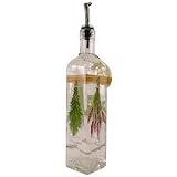 Lavender Bouquet Gourmet Decorated Olive Oil Bottle