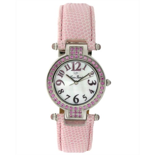 Lucien Piccard Women's ' Roulette' Pink Sapphire Watch #27008PK
