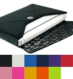 3 Cell Version - Envelope Leather Sleeve Case for Acer Aspire One 8.9 3 CELL Mini Laptop - (Compatible with - 3 CELL Standard Battery) - Acer Aspire One Laptop NOT included