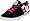 Black/White/Crazy Pink