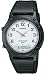 Casio Men's Core AW49H-7BV Black Resin Quartz Watch with White Dial