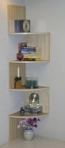 4D Concepts Corner Spacesaver Bookcase, Maple