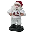 St. Louis Cardinals 12" Animated Rock and Roll Santa - MLB Baseball