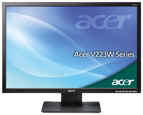 Acer V223WEObmd 55,9cm (22 Zoll) Monitor (VGA, DVI, 5ms Reaktionszeit) schwarzmatt