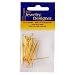 Brass Gold Plated Eye Pin, 1-1/4 Inch