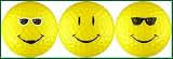 Smiley Face Golf Balls - Yellow Variety