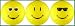 Smiley Face Golf Balls - Yellow Variety