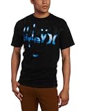 Hurley Men's Time Lapse Classic Fit Tee, Black, Large