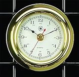 IMAGE OF Brass Quartz Clock