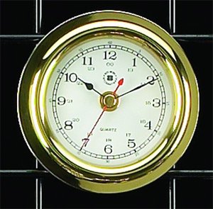 Brass Quartz Clock