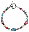 Silver Pastel Basic Bracelet