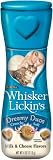 Whisker Lickins Dreamy Duos Cat Treats Milk & Cheese Flavors, 4-Ounce Canister (Pack of 10)