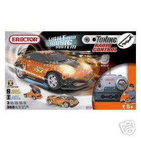 Erector Radio Control Tuning Street Racer Set, 368 Pieces by Erector
