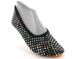 Produkt-Bild: BECK Gymnastikschuhe, Turnschuhe Nr. 051 Punkt Multi schwarz