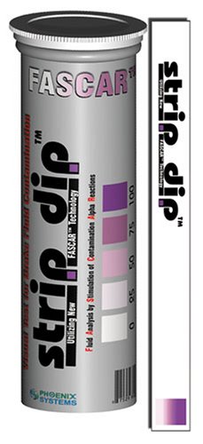 Phoenix Systems FASCAR-1-100 Strip Dip Brake Fluid Test Strips - Set of 100