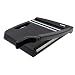 X-ACTO 12-Inch Base Guillotine Style Plastic Paper Trimmer with Carrying Handle, 10 Sheet Capacity, Black (26232)