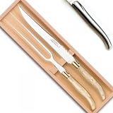 ProPassione Laguiole Carving/Serving Set in Box, Aluminium handles, polished, Dimensions: l 32 cm