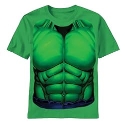 Marvel Comics The Incredible Hulk Green Costume T-Shirt Tee