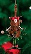 Patience Brewster Krinkles Violin Christmas Ornament