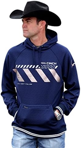Cinch Apparel Mens Hoodie XL Navy