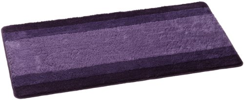 Spirella 1014452 Balance Badteppich 80 x 150 cm aubergine