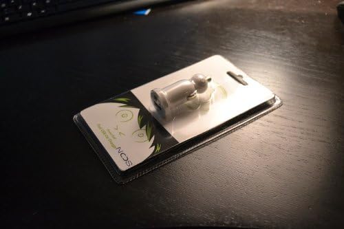NOS Teck Power Doll 2.1A - 2100mAh Dual Port USB Car Charger for The New Apple iPhone 4 iPhone 5 /5G & Apple iPad / iPad 2 / iPad 3 / The new iPad (4th Gen) (White)