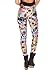 Amoluv Women's Fashion Digital Print Pattern Sexy Stretch Leggings